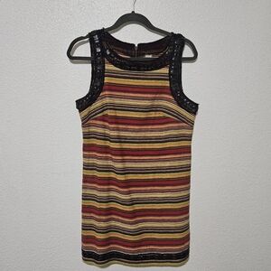 New Romantics dress with beading lace details vibrant colors western